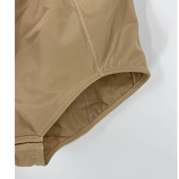 Maidenform Beige Nude Firm Control Body Briefer Waist Cincher Shaper NEW Size XL - Picture 4 of 12